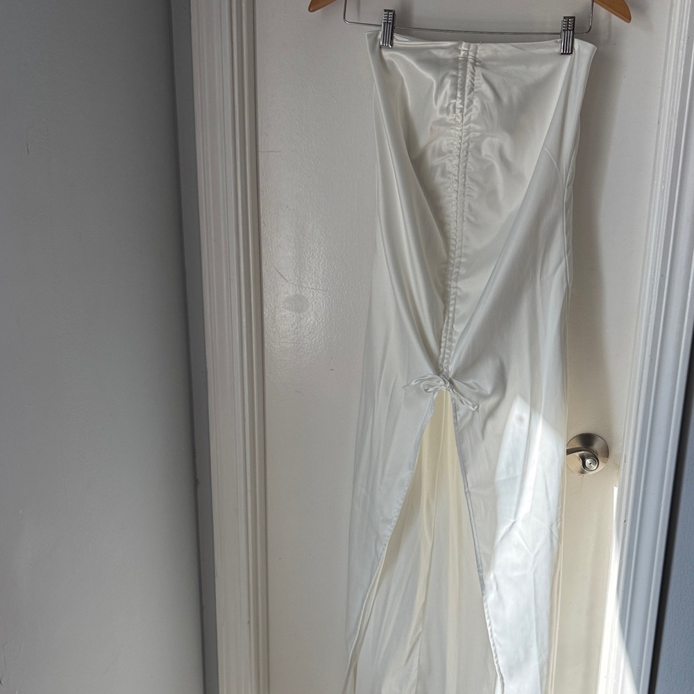 Outcast Elegant White dress size small never worn but not new with tag
